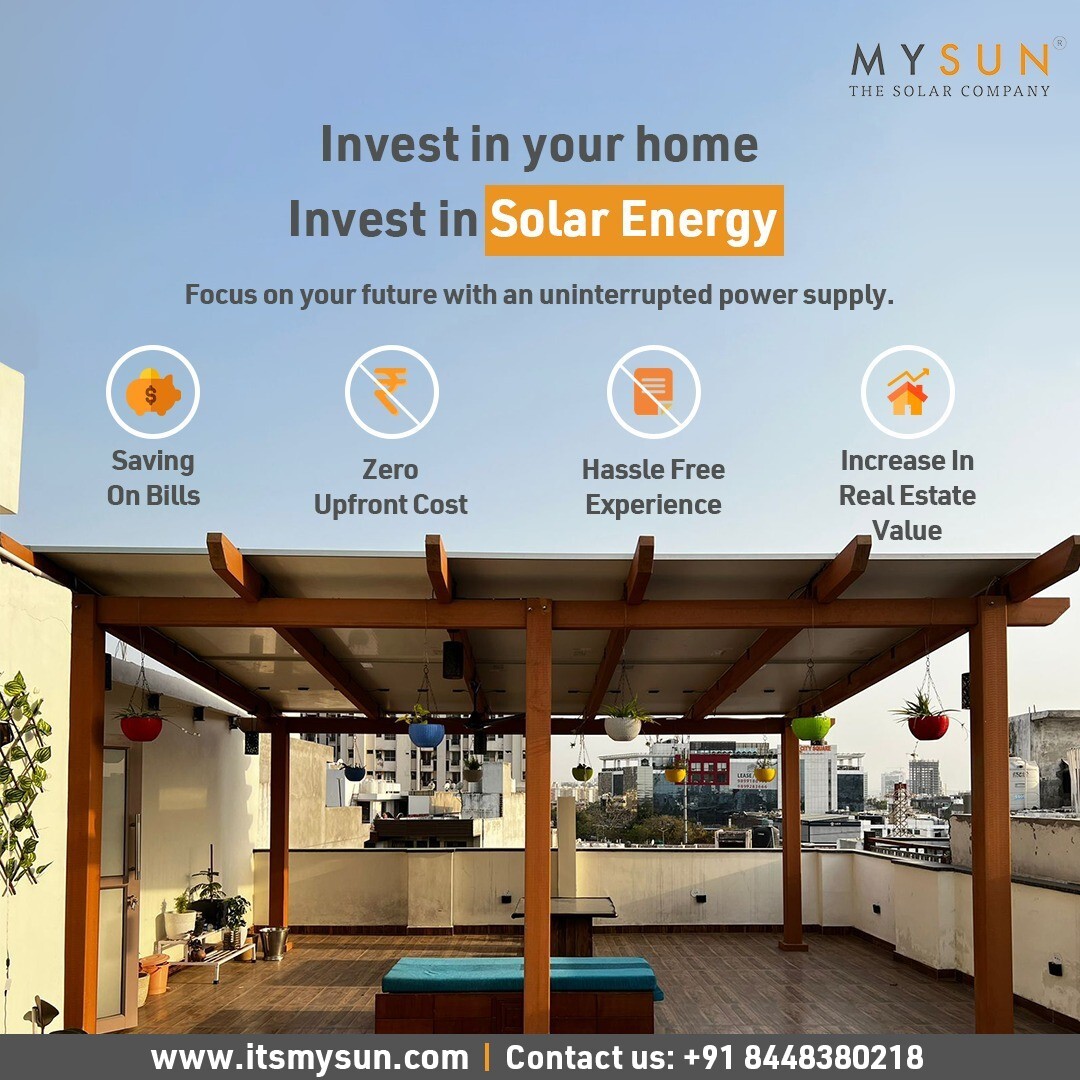 Save handsomely on your Electricity Bills with Pune’s Top Solar Company MYSUN